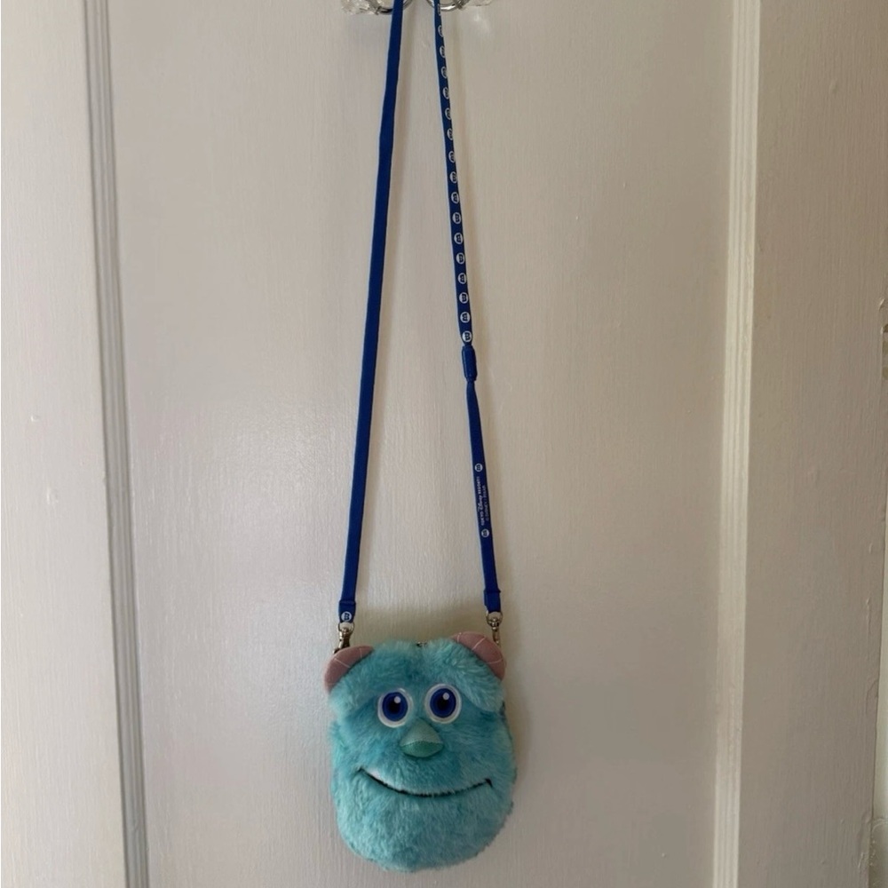 Tokyo Disney Resort Monsters Inc SULLY Pass Case/Card Plush Coin Bag